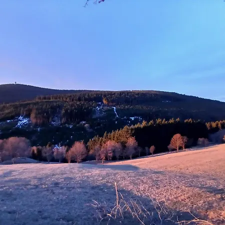 Schlosswaldblick Im Erzgebirge Nyaraló Beierfeld